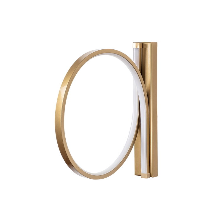 Opviq Halka - 13305 Lámpara de pared metálica dorada Opviq Halka - 13305 Lámpara de pared metálica dorada